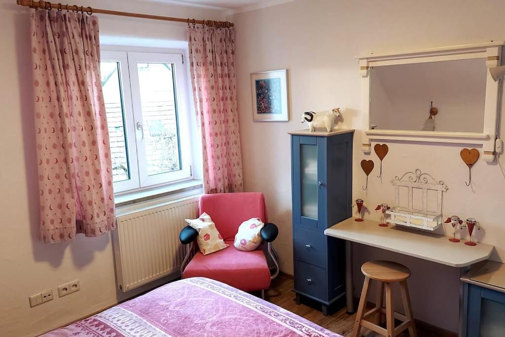 Gemuetliche Ferienwohnung Auf 2 Etagen Mit Dachterrasse Wangen im Allgaeu Exterior photo